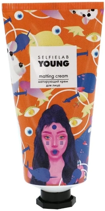 Крем для лица SelfieLab Young Matting Cream матирующий, 50 мл