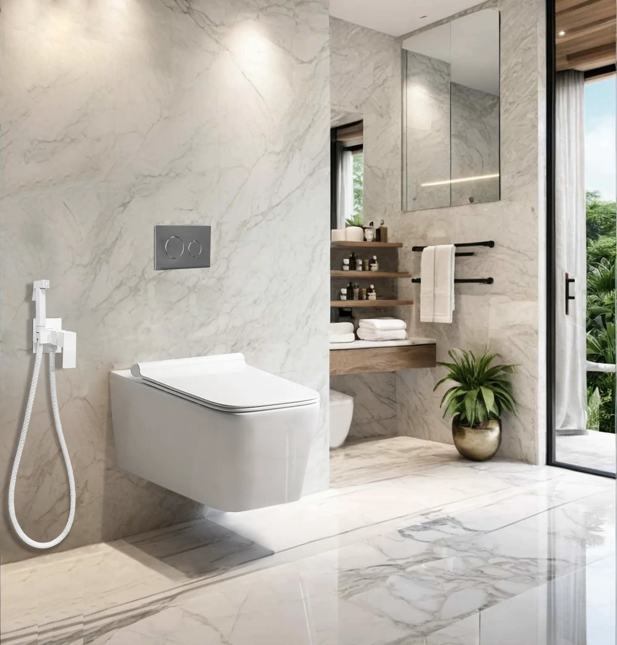 Подвесной унитаз Ceruttispa VIOLA Aria Tornado CT10583 525х365х320 безободковый 13300₽