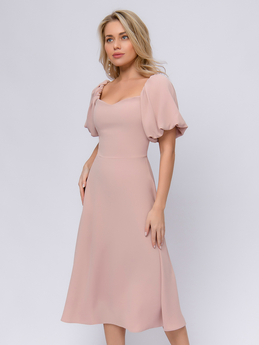 

Платье женское 1001dress 102783 розовое 48 RU, Розовый, 102783