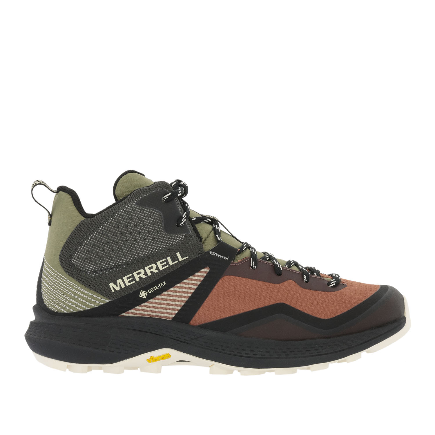 

Ботинки Merrell Mqm 3 Mid Gtx Sedona/Herb 38.5 EU, Зеленый;коричневый, Mqm 3 Mid Gtx