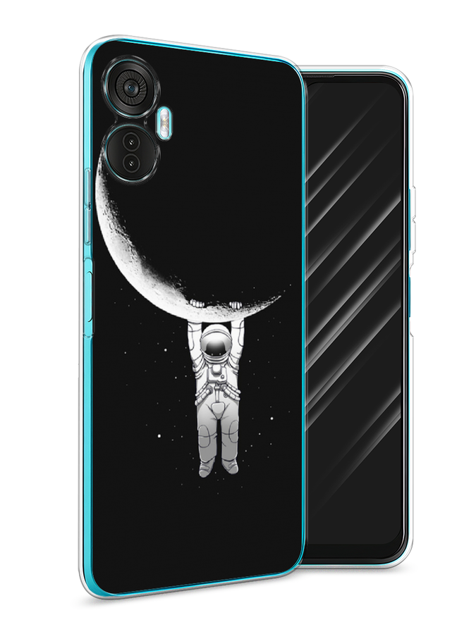 

Чехол Awog на Itel Vision 5 Plus "Космонавт", Белый;черный, 3201150-4