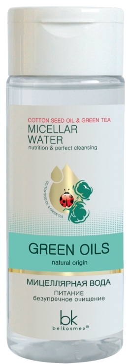 фото Мицеллярная вода belkosmex green oils безупречное очищение