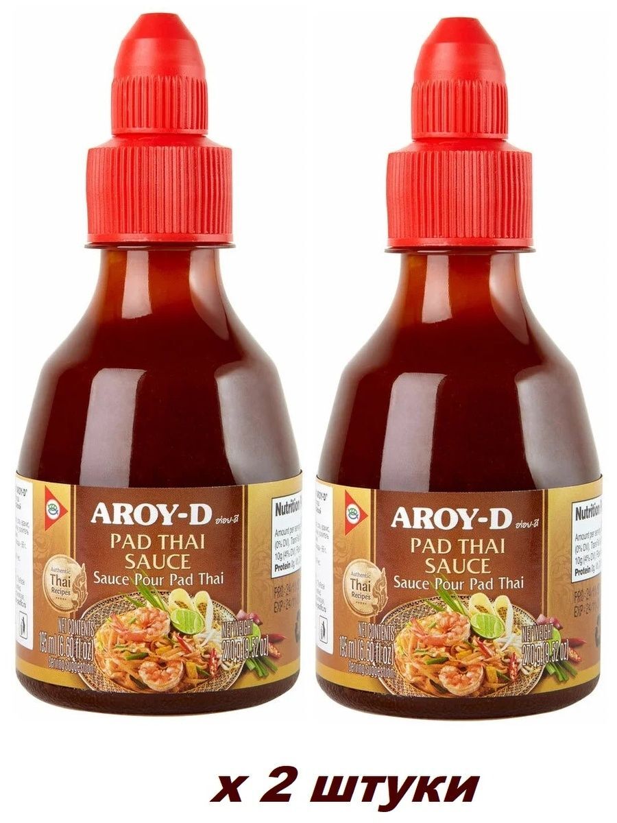 

Соус Aroy-D Пад-Тай 270 г х 2 шт