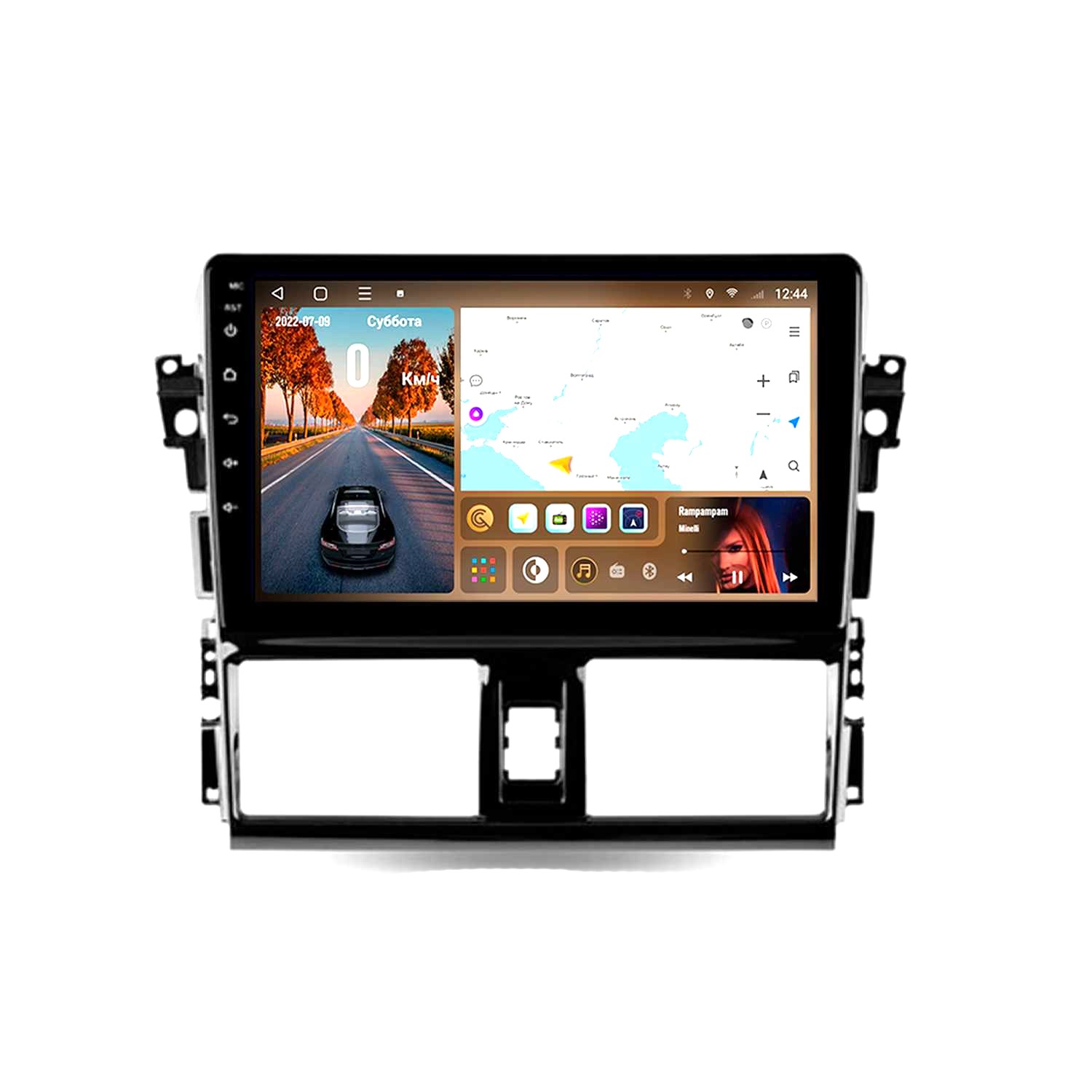 Автомобильная магнитола CaCar TK4 Toyota Yaris Vios 17-20 3240100₽