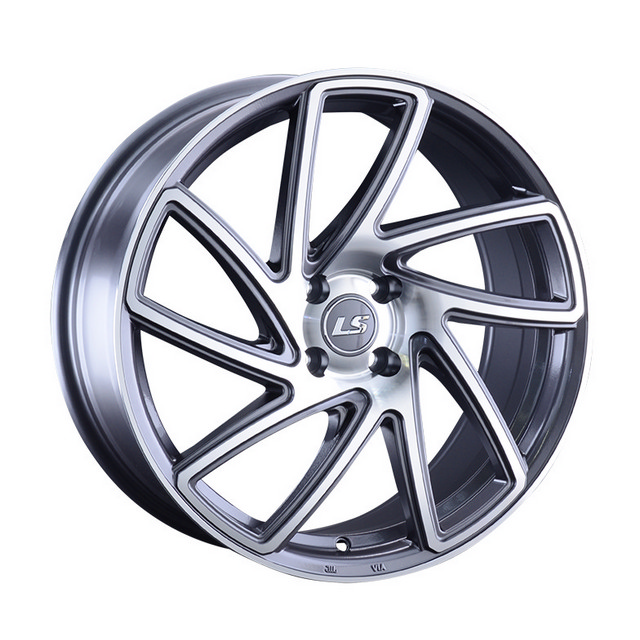 

Колесный диск литой LS LS1054 8xR18 5x114,3 D67,1 ET45 GMF, Серый;серебристый