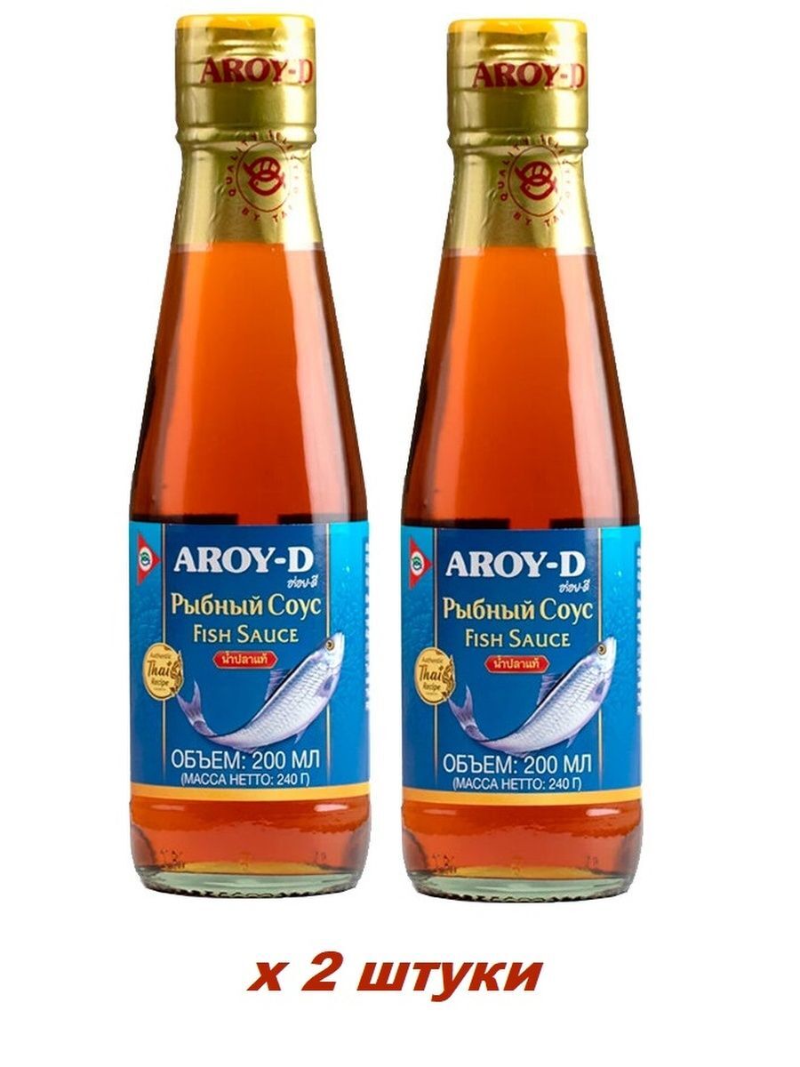 

Соус Aroy-D рыбный 200 мл х 2 шт
