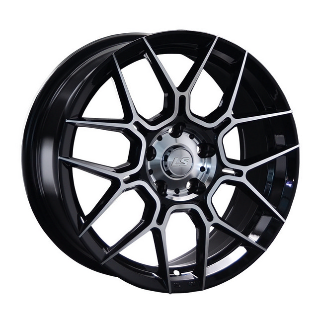 

Колесный диск литой LS LS1265 7,5xR17 5x114,3 D67,1 ET45 BKF, Черный;серебристый