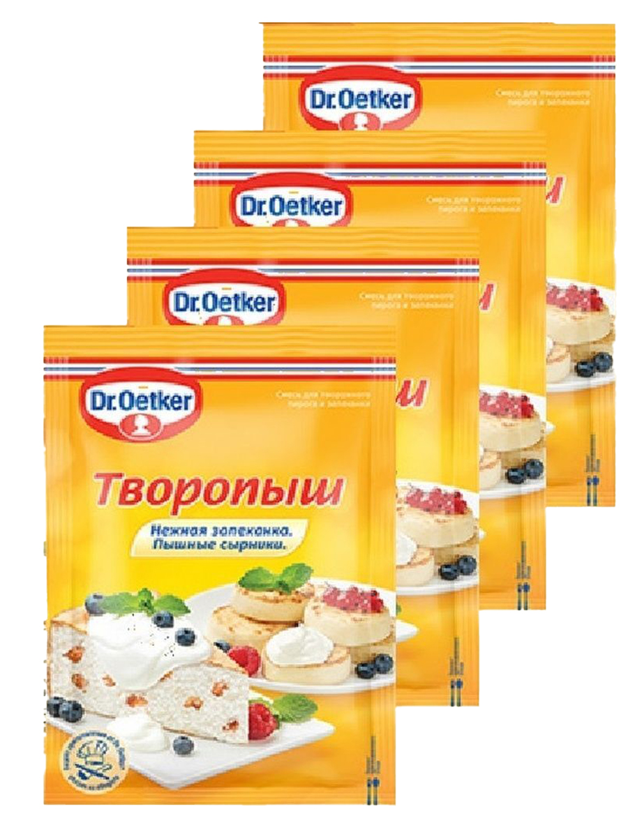 Мучная смесь Dr.Oetker Творопыш для творожного пирога и запеканки 60 г х 4 шт