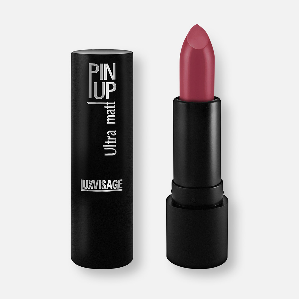 Помада для губ LUXVISAGE Pin Up Ultra Matt, матовая, тон 508 Lolita, 4 г luxvisage матовая губная помада pin up ultra matt 503 mila 4 г