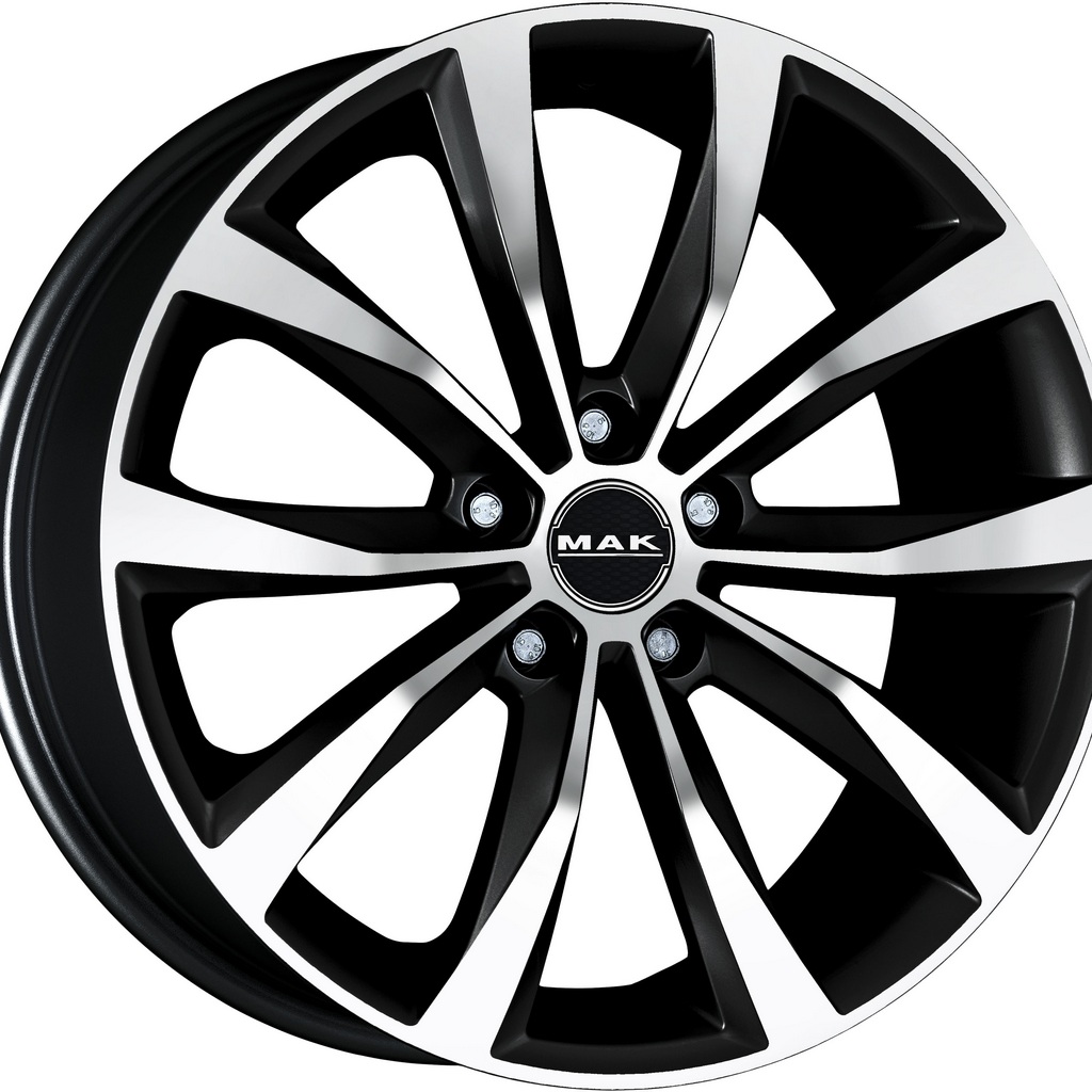 фото Колесный диск литой mak wolf 6,5xr16 5x112 d76,1 et42 black mirror