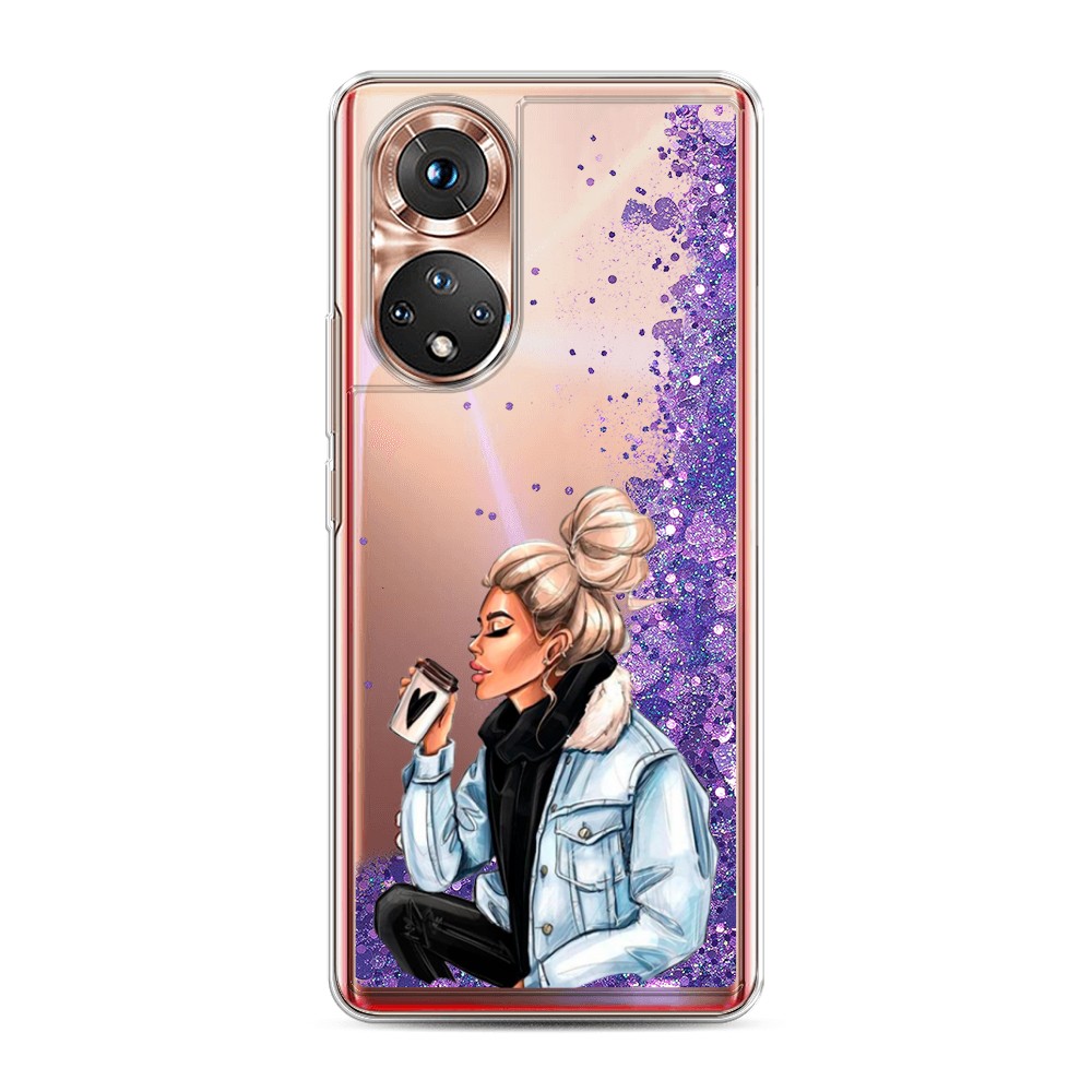

Чехол Awog на Honor 50/Nova 9 "Cute girl", Разноцветный, 6106192-1
