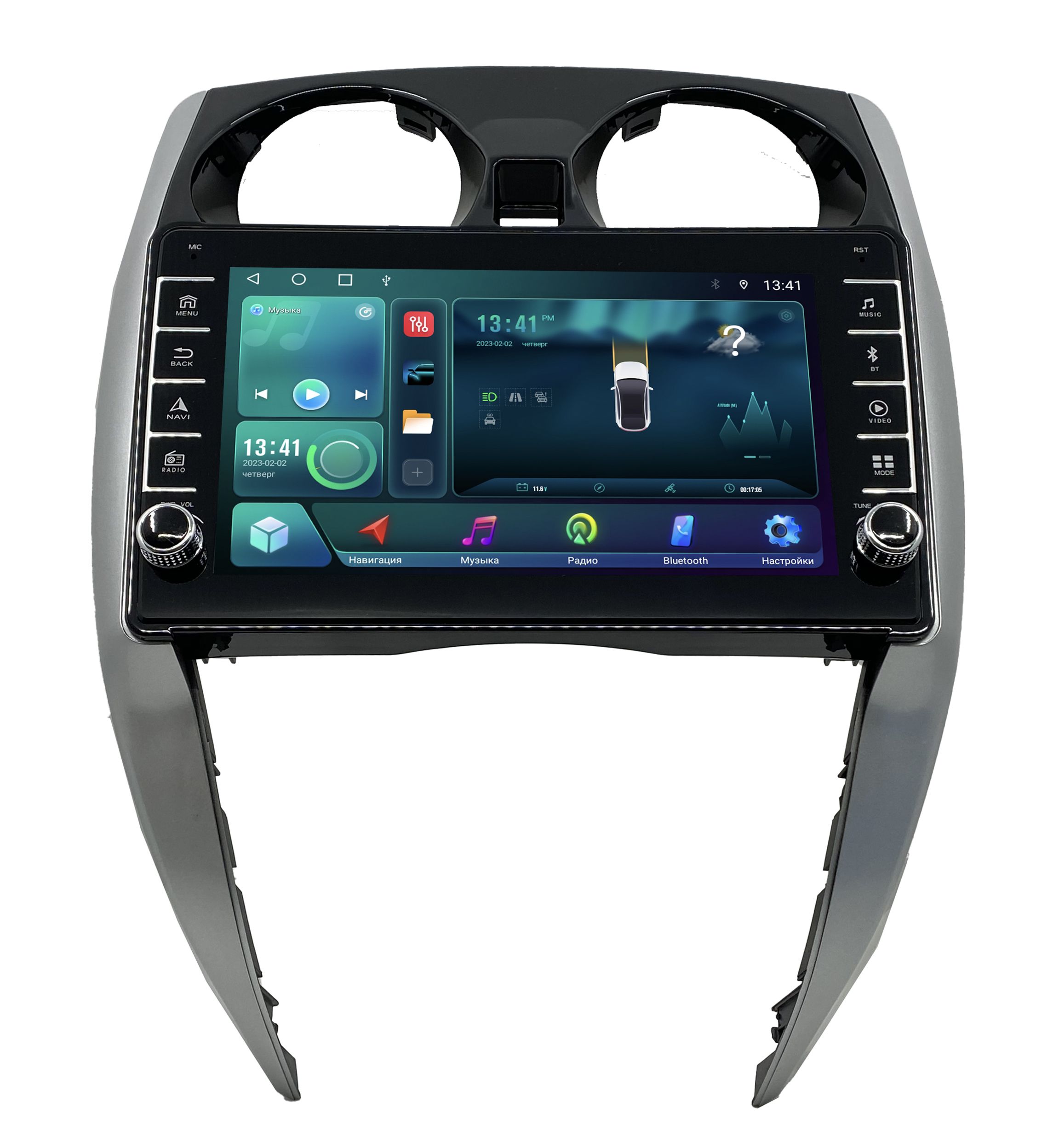 Штатная магнитола ANDROID Nissan Note E12 рест 2012-2020 Android 12 216 GB с крут 1948800₽