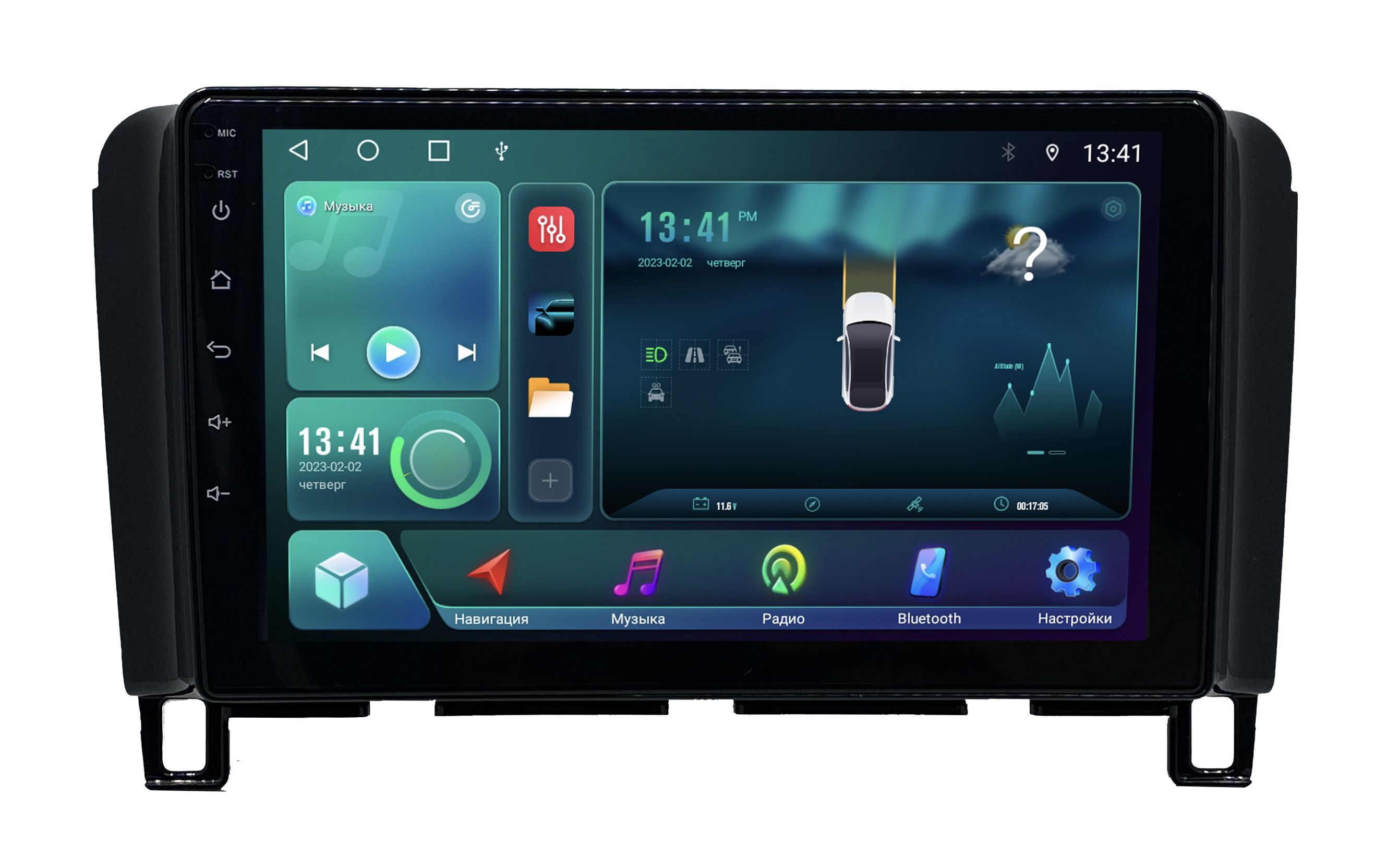 Штатная магнитола ANDROID Nissan Serena C26 2010-2016 Android 12 232 GB Мультируль 2139500₽