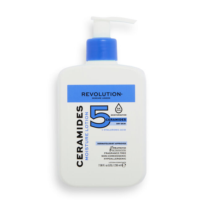 Лосьон Revolution Skincare увлажняющий Ceramides Moisture Lotion 236 мл увлажняющий концентрат moisture depot