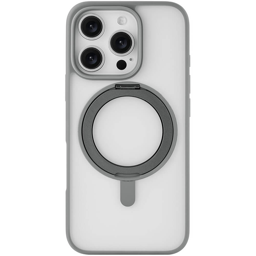 

Чехол uBear Сlip 360 Mag Case для iPhone 16 Pro серый, Сlip 360 Mag Case