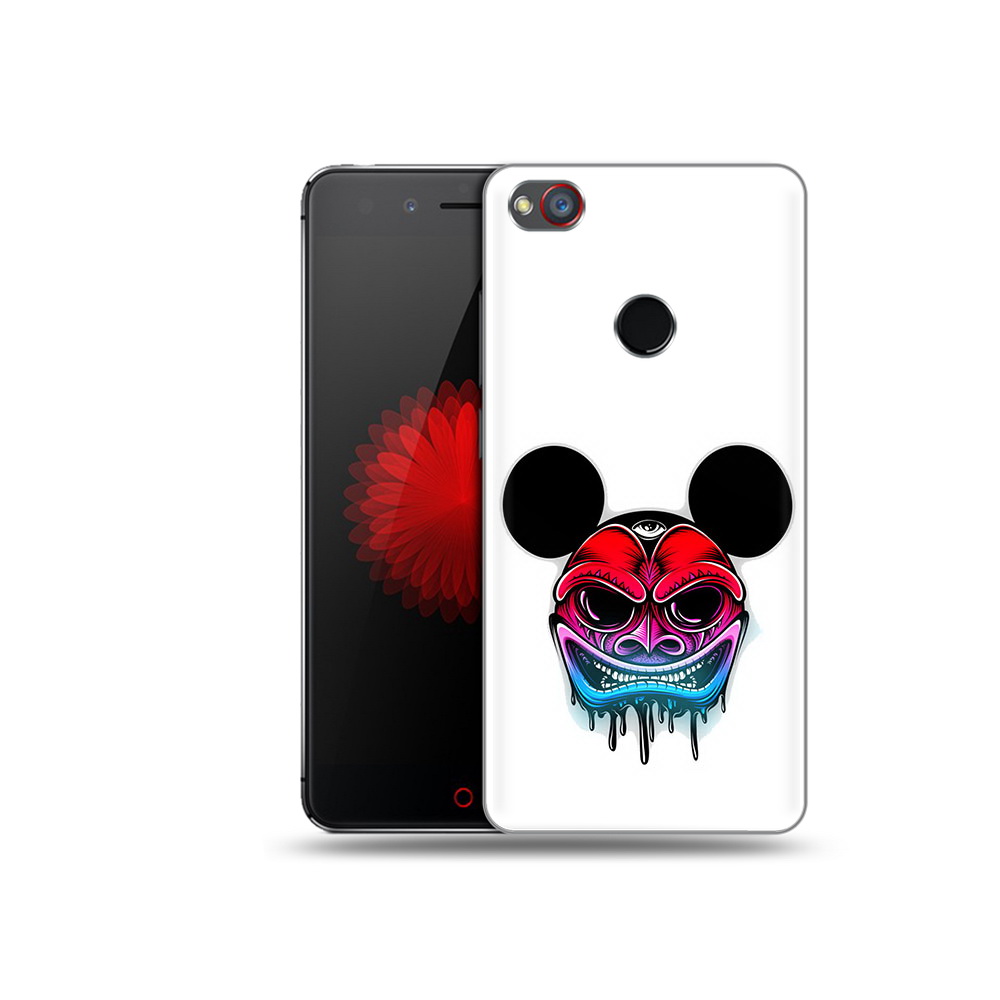 

Чехол MyPads Tocco для ZTE Nubia Z11 микки в маске (PT48017.468.473), Прозрачный, Tocco