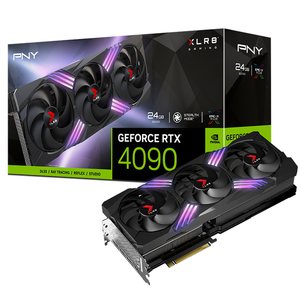 Видеокарта PNY NVIDIA GeForce RTX 4090 GAMING Verto (VCG409024TFXXPB1)