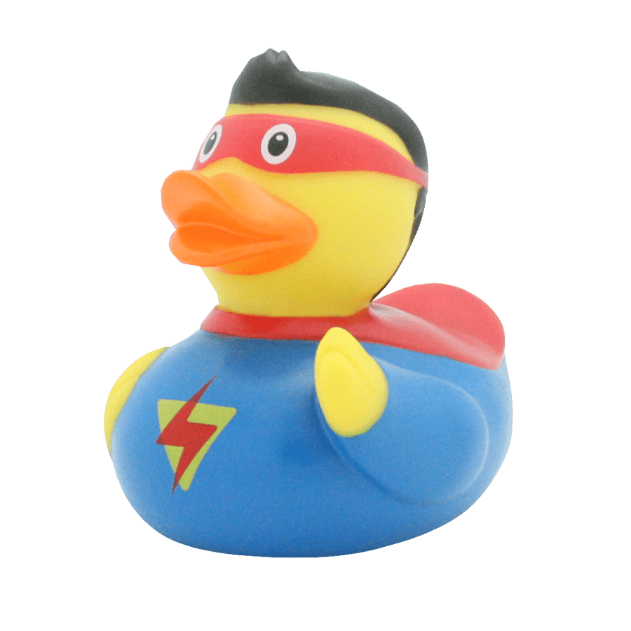 Игрушка для ванной FUNNY DUCKS Супер он уточка игрушка для ванной funny ducks пляжница уточка
