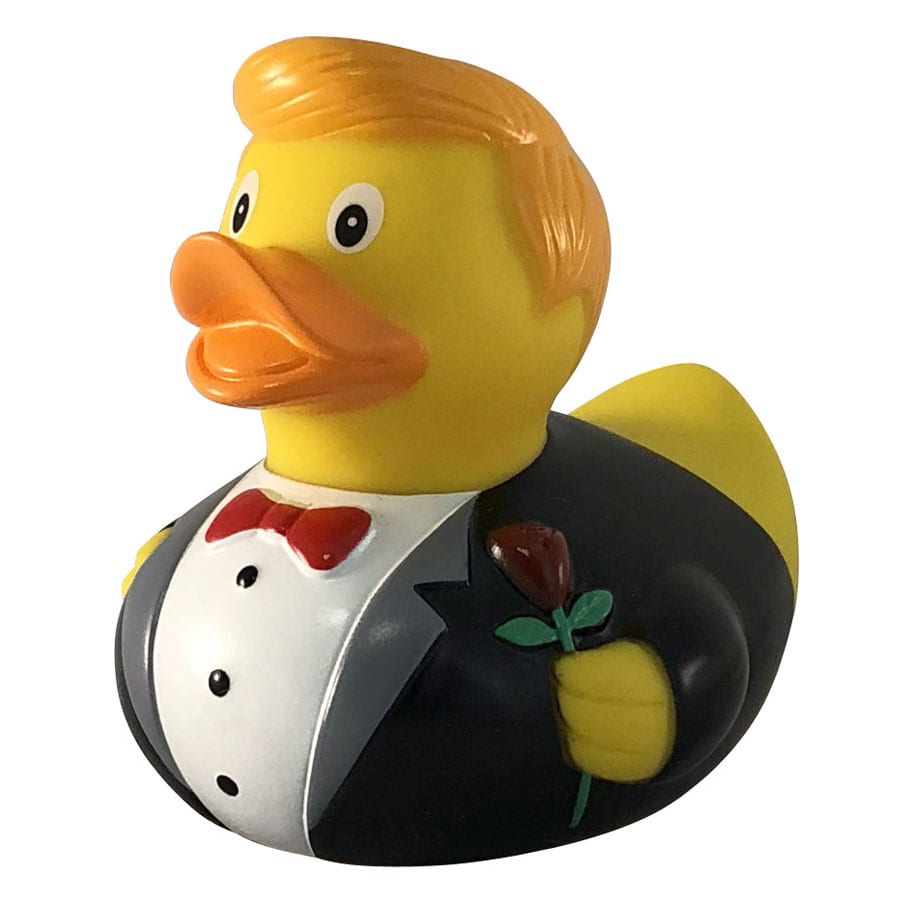 Игрушка для ванной FUNNY DUCKS Жених уточка игрушка для ванной funny ducks парикмахер уточка