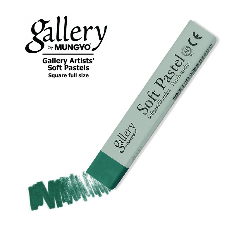 

MUNGYO Пастель мягкая квадратная Mungyo GALLERY Artists Soft, 069 Виридиан, Зеленый