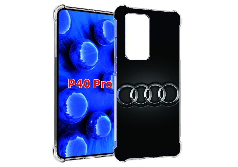 

Чехол MyPads ауди audi 2 для Huawei P40 Pro противоударный, Прозрачный, Tocco