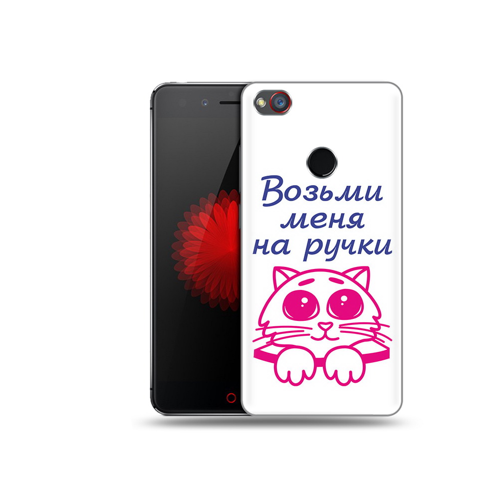 

Чехол MyPads Tocco для ZTE Nubia Z11 мяу (PT48017.468.491), Прозрачный, Tocco