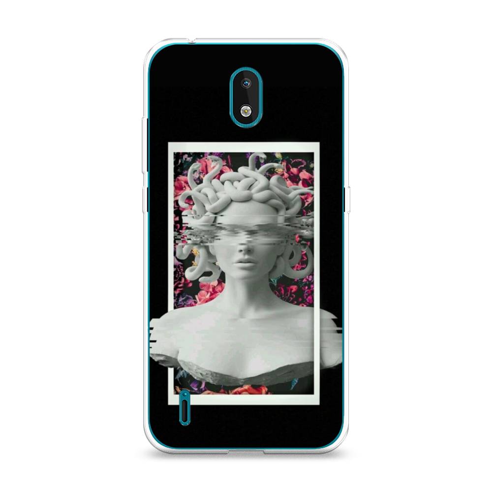 

Чехол на Nokia 1.3 "Web Punk Медуза Горгона", Черный;серый, 123950-6