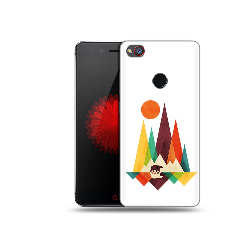 

Чехол MyPads Tocco для ZTE Nubia Z11 нарисованные горы с медведем (PT48017.468.506), Прозрачный, Tocco