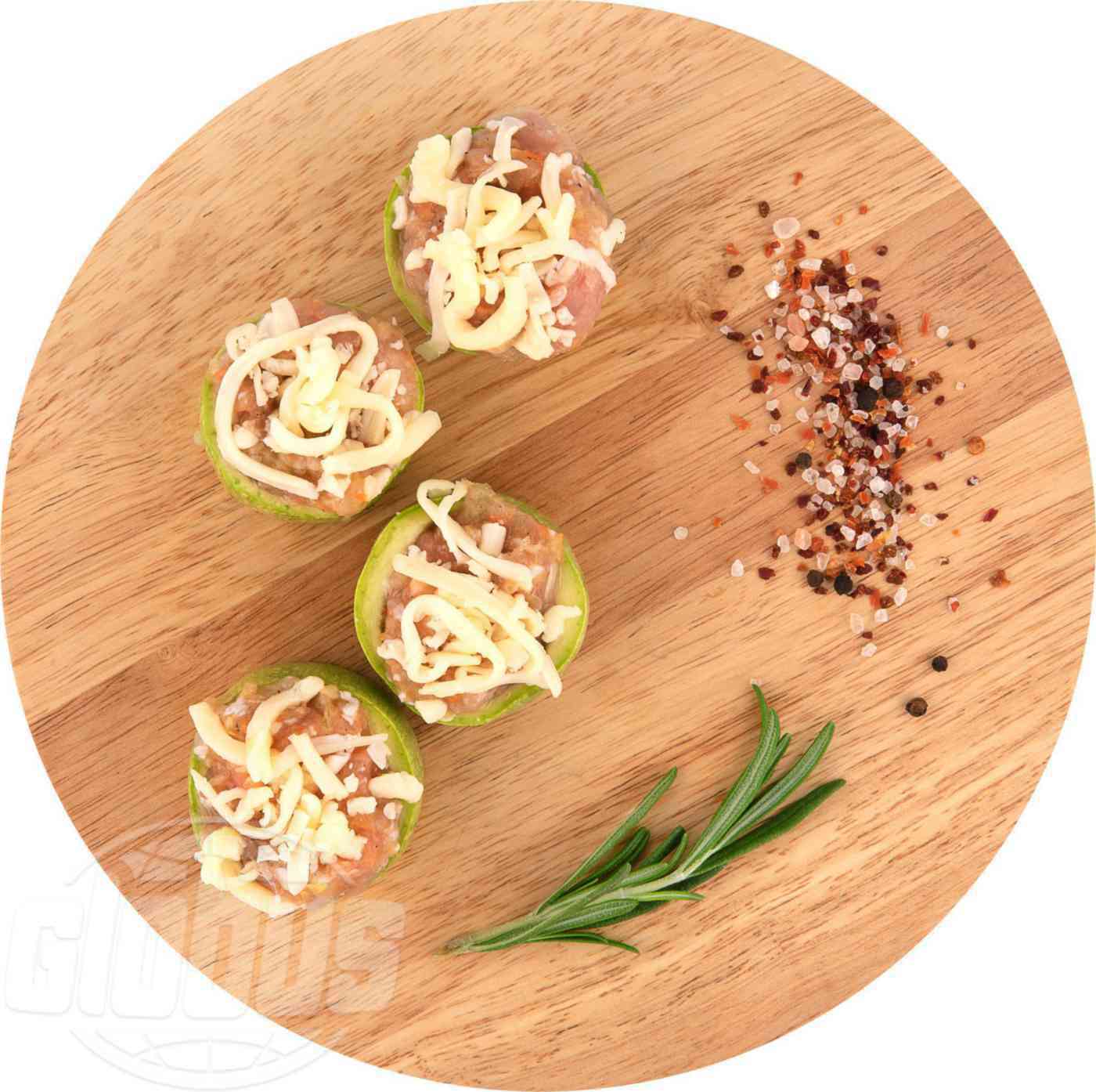

Кабачки Globus фаршированные курицей