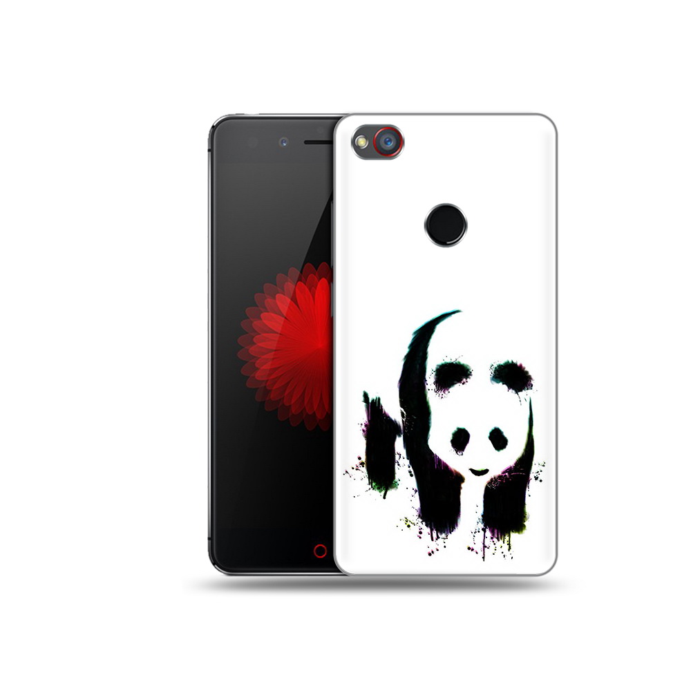Чехол MyPads Tocco для ZTE Nubia Z11 панда в акварели (PT48017.468.532)