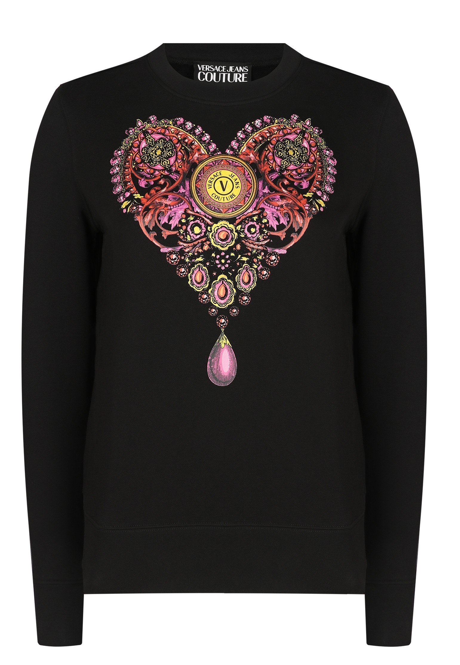 

Свитшот женский Versace Jeans Couture 132333 черный S, 132333