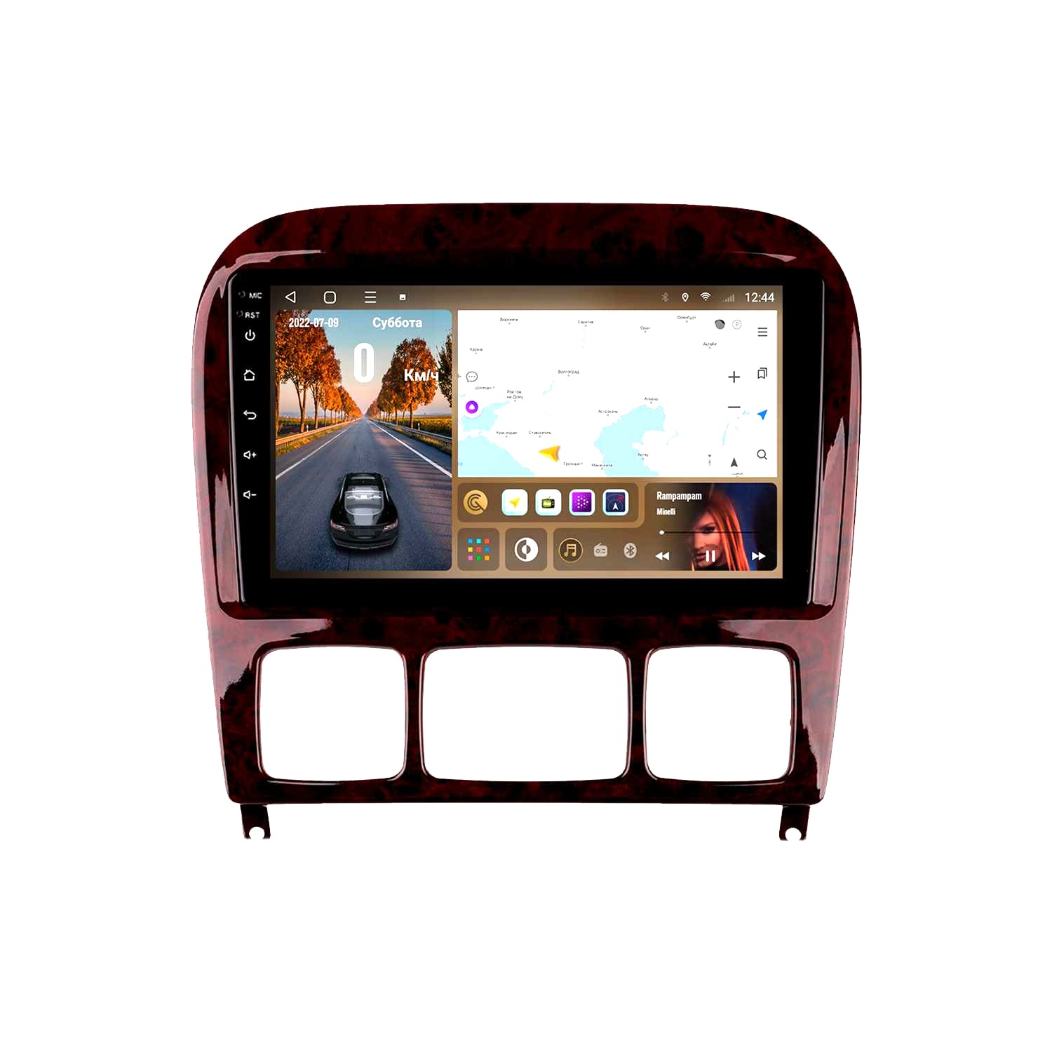 Автомобильная магнитола CaCar TK4 Mercedes S класс w220 98-05 3510000₽