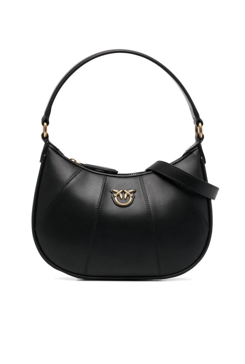 

Сумка женская Pinko LOVE BAG HALF MOON SIMPLY, black, Черный, LOVE BAG HALF MOON SIMPLY