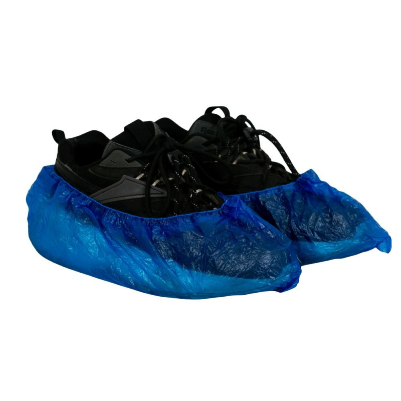 Бахилы Клевер-про нестерильные, полиэтилен, 30 мкр, 4 г, 5 упаковок по 25 пар