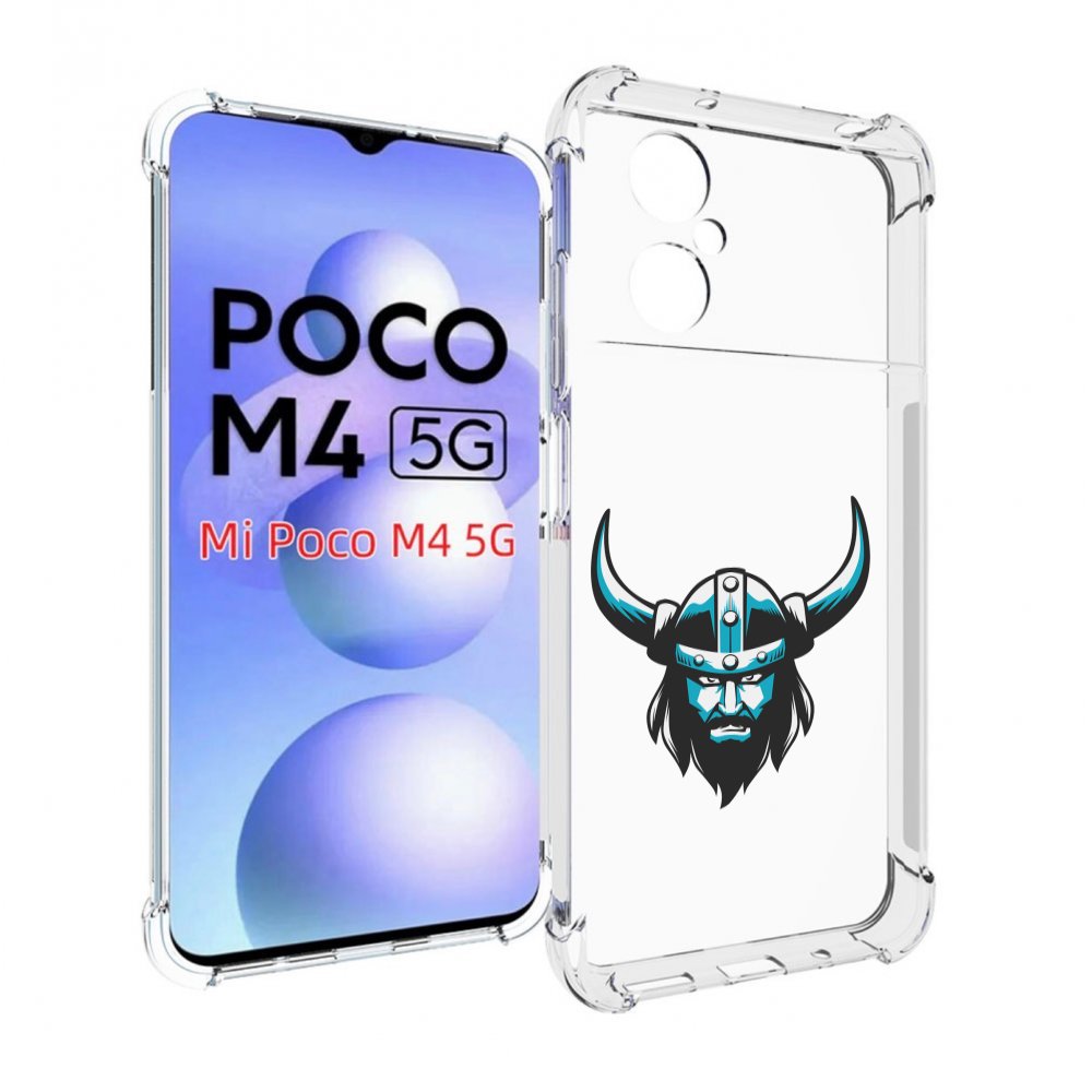 

Чехол MyPads викинг для Xiaomi Poco M4 5G, Прозрачный, Tocco