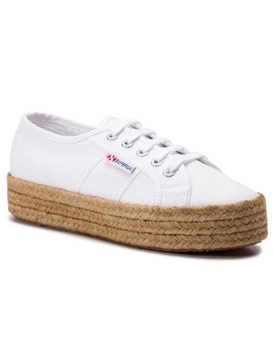 Эспадрильи женские Superga 2730 Cotropew S00CF20 белые 36 EU (доставка из-за рубежа)