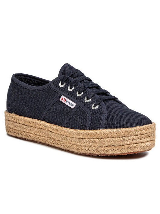 Эспадрильи женские Superga 2730 Cotropew S00CF20 синие 36 EU (доставка из-за рубежа)