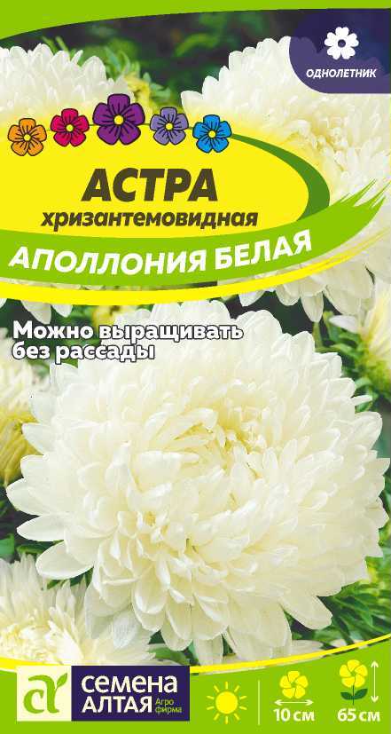 

Семена астра Семена Алтая Аполлония 1 уп.