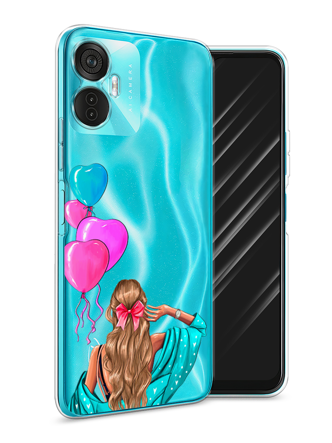 

Чехол Awog на Itel Vision 5 Plus "День Рождения", Голубой;розовый;бежевый, 3201150-7