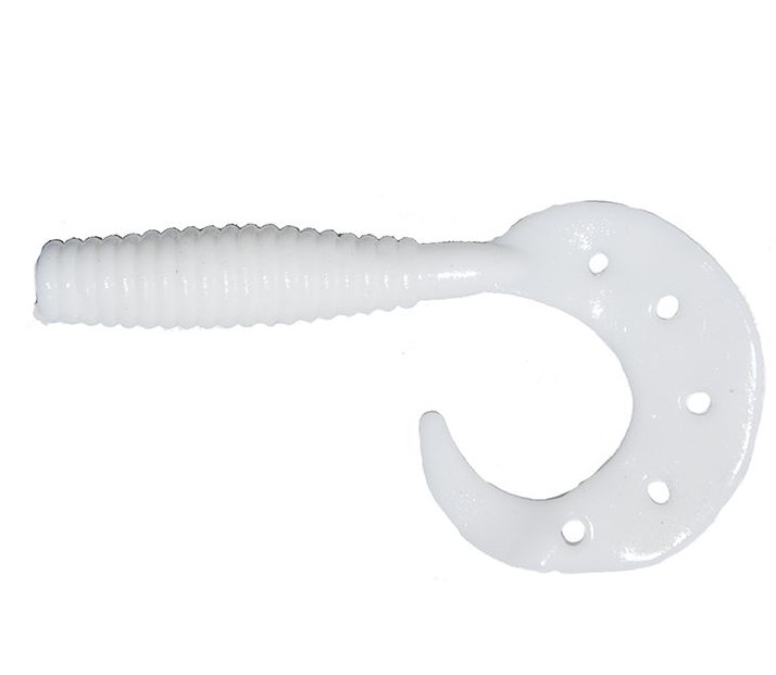 

RUBICON Силиконовая приманка RUBICON TWISTER SLIT 35mm, 0.5g, цвет 009 (10шт), Twister Slit