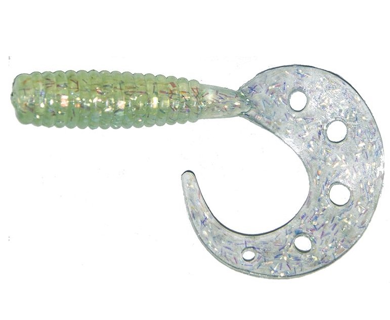 

RUBICON Силиконовая приманка RUBICON TWISTER SLIT 35mm, 0.5g, цвет 017 (10шт), Twister Slit