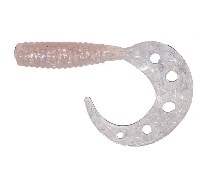 

RUBICON Силиконовая приманка RUBICON TWISTER SLIT 35mm, 0.5g, цвет 018 (10шт), Twister Slit