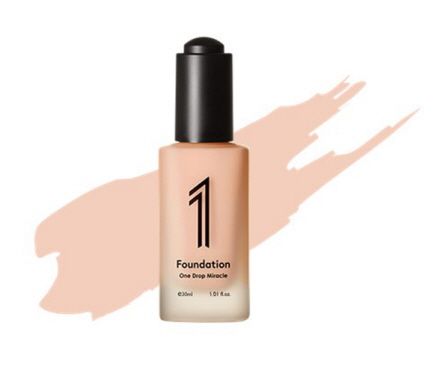 фото Тональная основа для лица 1 foundation one drop miracle air tint, оттенок #p23, 30 мл