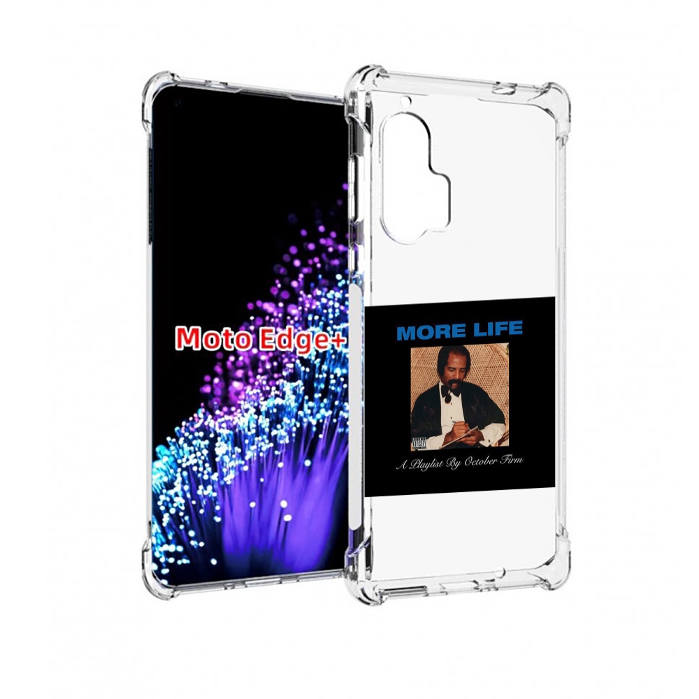 

Чехол MyPads Drake - More Life для Motorola Edge+ Plus, Прозрачный, Tocco