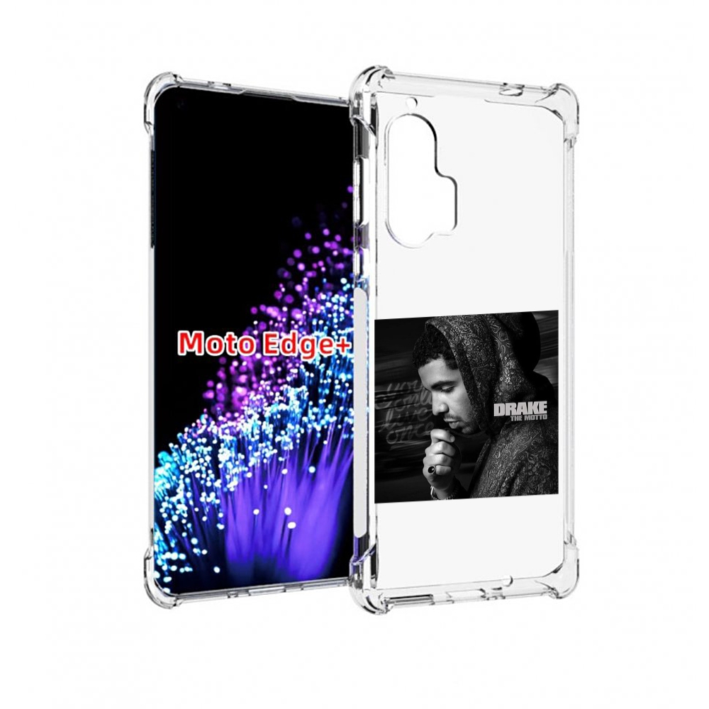 

Чехол MyPads Drake - The Motto для Motorola Edge+ Plus, Прозрачный, Tocco