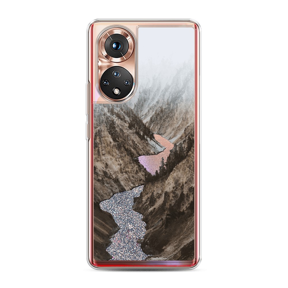 

Чехол Awog на Honor 50/Nova 9 "Горная река", Разноцветный, 6106191-1