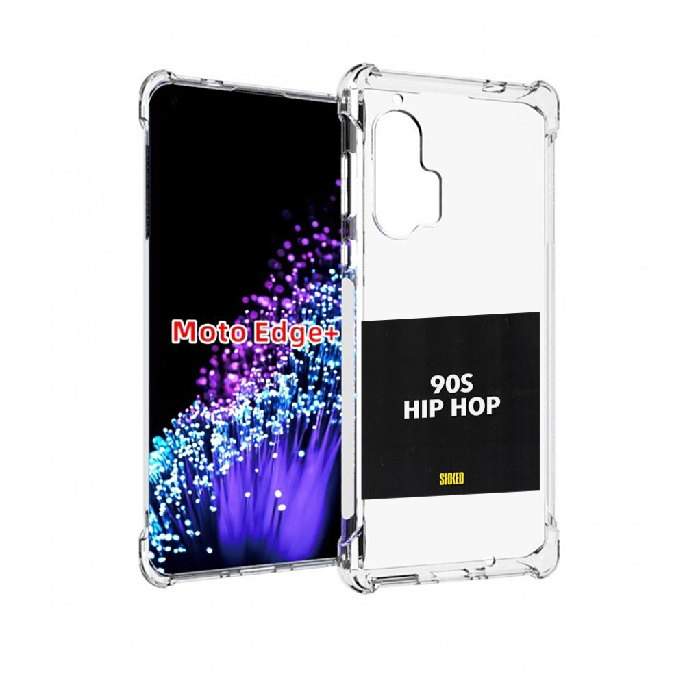 

Чехол MyPads Eazy-E 90S Hip Hop для Motorola Edge+ Plus, Прозрачный, Tocco
