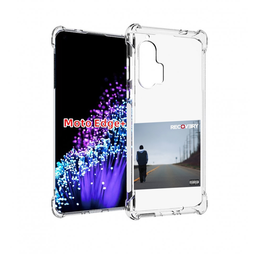 

Чехол MyPads Eminem RECOVERY для Motorola Edge+ Plus, Прозрачный, Tocco