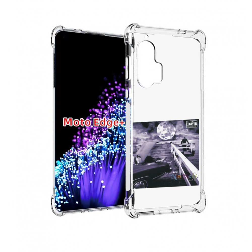 

Чехол MyPads Eminem THE SLIM SHADY LP для Motorola Edge+ Plus, Прозрачный, Tocco