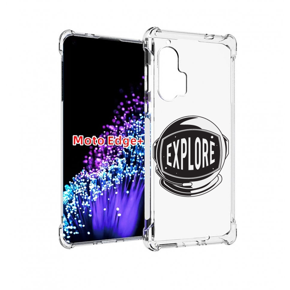 

Чехол MyPads Explore для Motorola Edge+ Plus, Прозрачный, Tocco